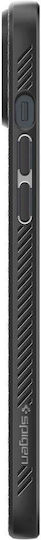Spigen Liquid Air Umschlag Rückseite Silikon Matte Black (iPhone 14 Plus)
