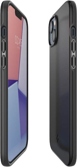 Spigen Thin Fit Back Cover Σιλικόνης 1.55mm Μαύρο (iPhone 14 Plus)