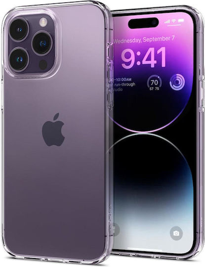 Spigen Liquid Crystal Back Cover Σιλικόνης Διάφανο (iPhone 14 Pro)