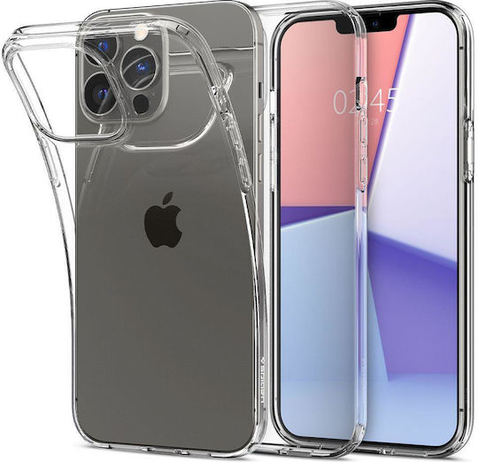 Spigen Liquid Crystal Back Cover Σιλικόνης Διάφανο (iPhone 14 Pro)