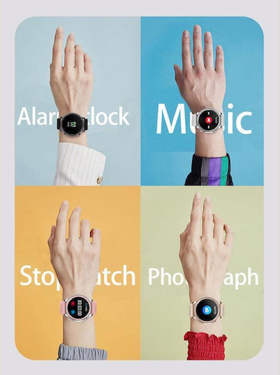 Colmi V23 Pro Smartwatch με Παλμογράφο (Ασημί)