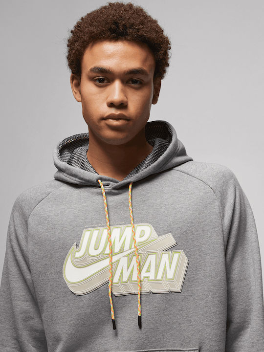 Hooded Gray Sweatshirt