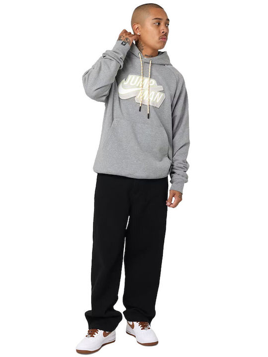 Hooded Gray Sweatshirt