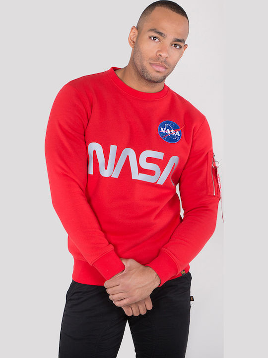 Nasa Reflective Red Sweatshirt