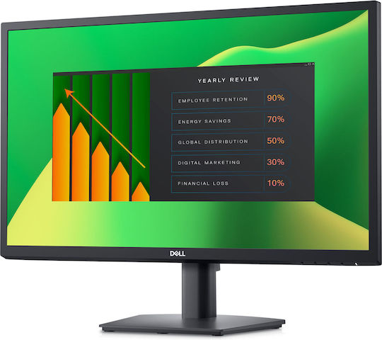 Dell E2423H VA Monitor 23.8" FHD 1920x1080 με Χρόνο Απόκρισης 8ms GTG