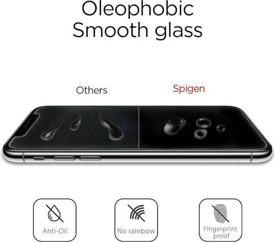 Spigen EZ FIT GLAS.tR Full Face Tempered Glass 2pcs (iPhone 14 Pro)
