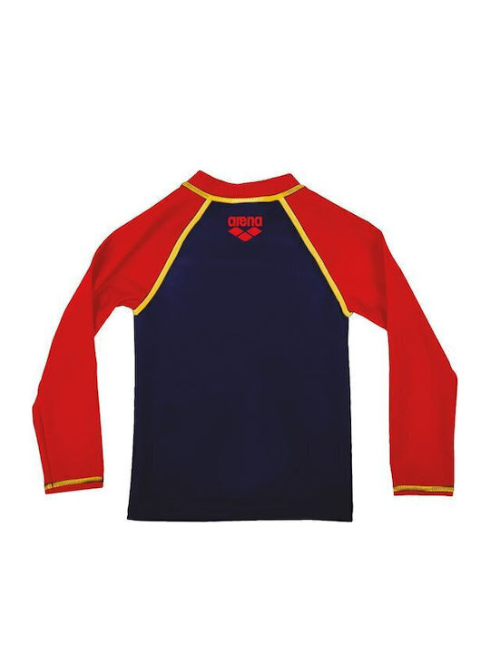 Arena Costum de baie pentru copii Rashguard Albastru marin