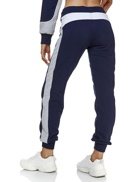 -1334 Set Women's Sweatpants Navy Blue