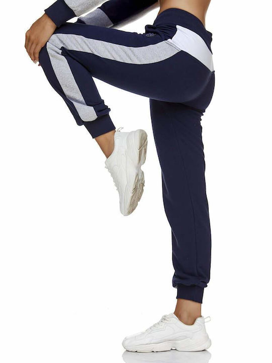 -1334 Set Women's Sweatpants Navy Blue