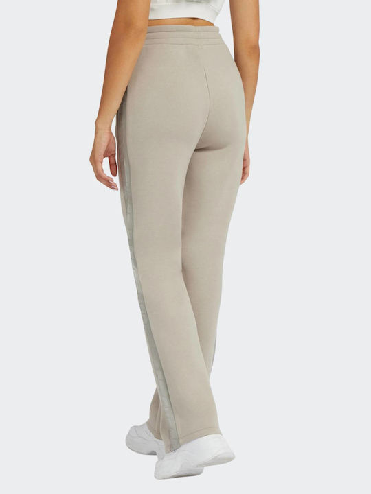 Guess Women's High Waist Jogger Sweatpants True Taupe