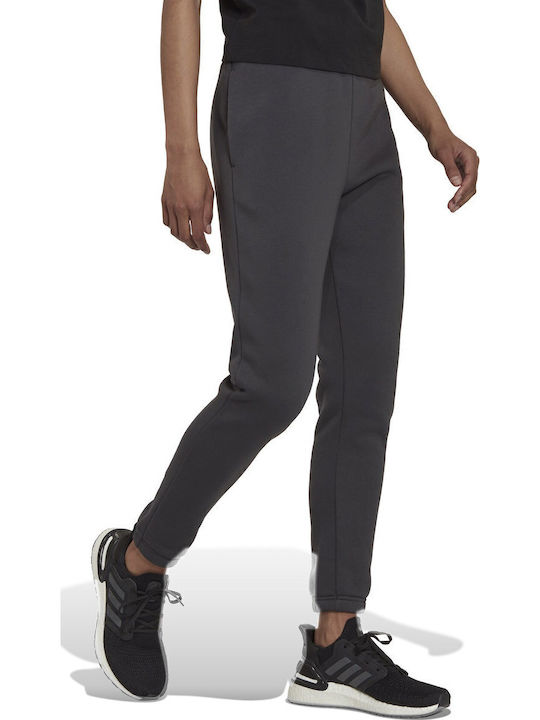 Performance Studio Lounge Damen Jogginghose mit Jogger Fleece Grau