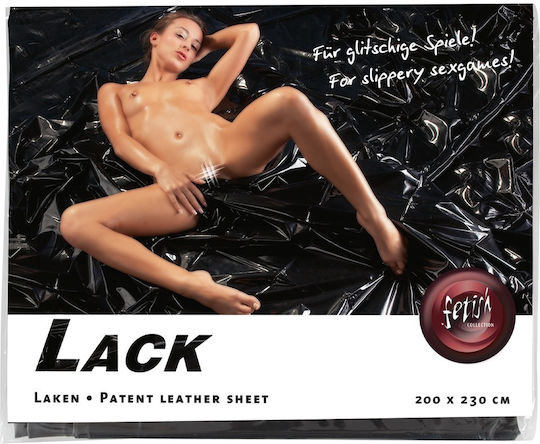 LateX Vinyl Sheet Cearșaf din Latex în Culoare Negru