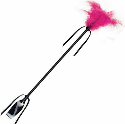 Secretplay Duster & Riding Crop in Rosa Farbe 3422F