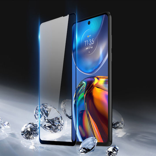 Dux Ducis 10D Full Face Tempered Glass Μαύρο (Motorola Moto E32)