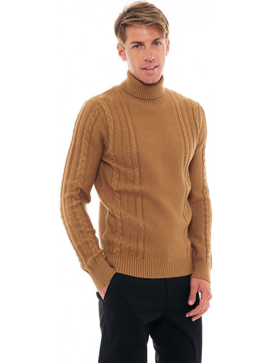 Langarm-Pullover Camel