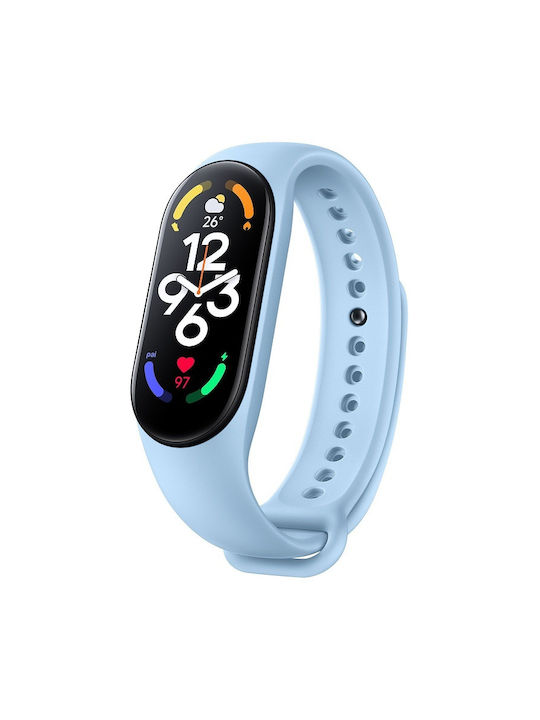 Xiaomi Strap Silicone with Pin Blue (Smart Band 7) BHR6200GL