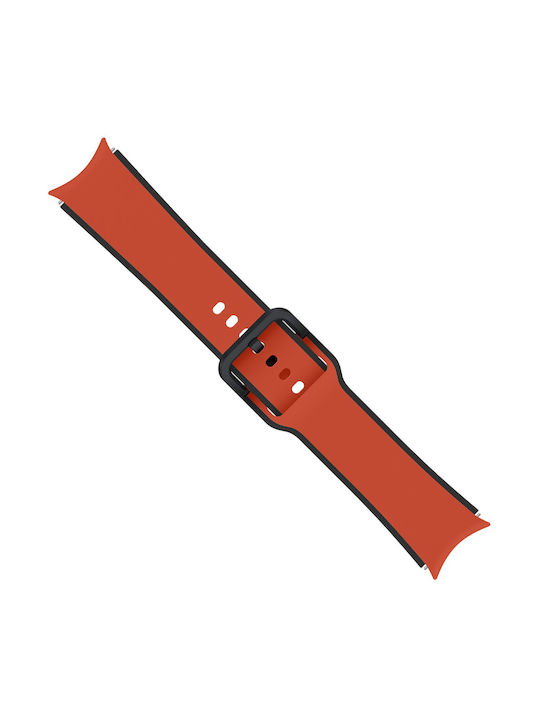 Samsung Two-tone Sport M/L Strap Silicone Red (Galaxy Watch4 / Watch5 / Watch5 Pro) ET-STR91LREGEU