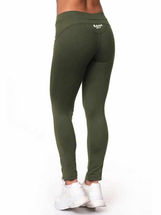 Bodymove Ausbildung Frauen Lang Leggings Schwarz