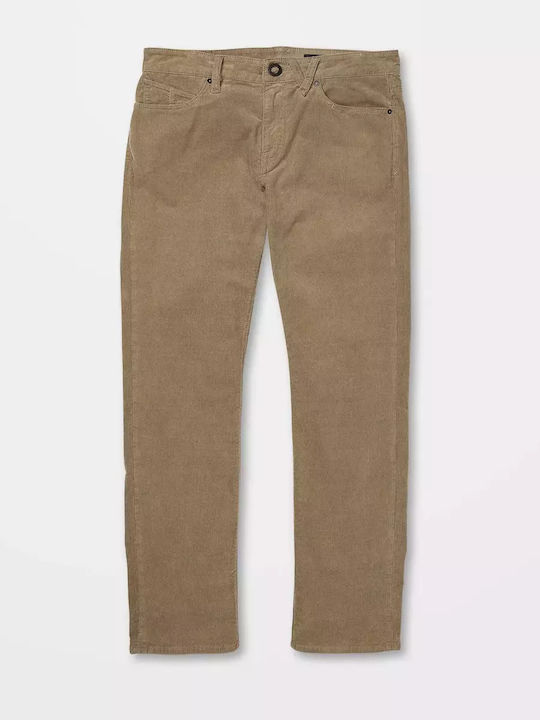 Solver 5 Pocket Corduroy Παντελόνι Χακί