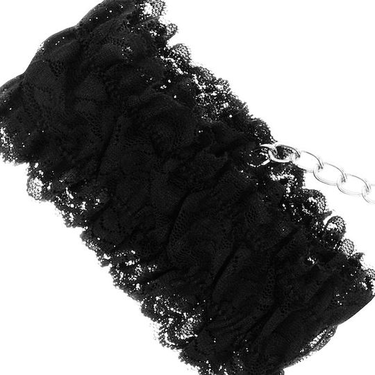 Coquette Lace Bondage Set Deluxe BDSM Kit σε Μαύρο Χρώμα 6τμχ