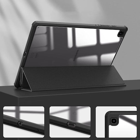 Tech-Protect HYBRID Flip Cover Μαύρη (Galaxy Tab S6 Lite 10.4)