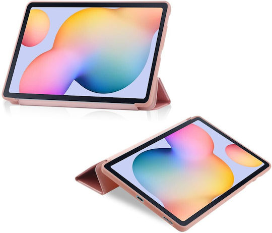 Tech-Protect Smartcase 2 Flip Cover Ροζ Χρυσή (Galaxy Tab S6 Lite 10.4)