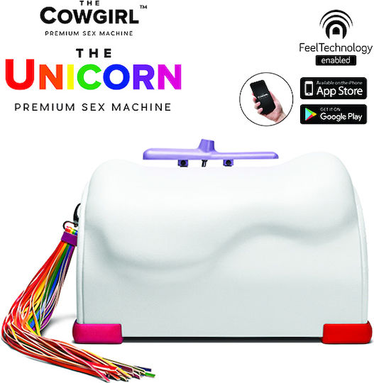 The Cowgirl The Unicorn Μηχανή Σεξ σε Λευκό Χρώμα 5τμχ