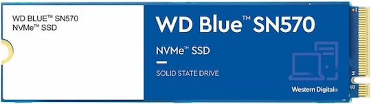 Western Digital Blue SN570 SSD 1TB M.2 NVMe PCI Express 3.0 WDS100T3B0C