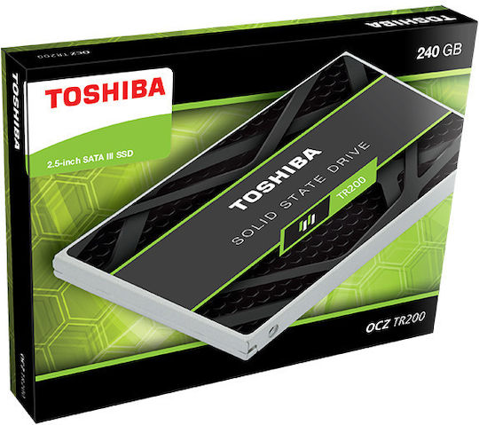 Toshiba TR200 SSD 240GB τύπου 2.5'' με σύνδεση SATA III THN-TR20Z2400U8