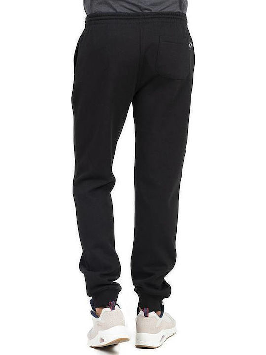 Herren-Sweatpants mit Gummizug Schwarz