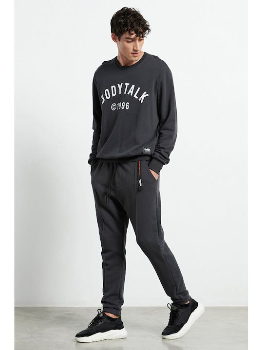 Sweatpants with Elastic Black