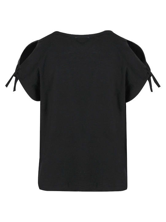 BodyTalk Kids Blouse Short Sleeve Black