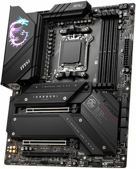 MSI MPG X670E Carbon WIFI Motherboard ATX με AMD AM5 Socket 7D70-001R