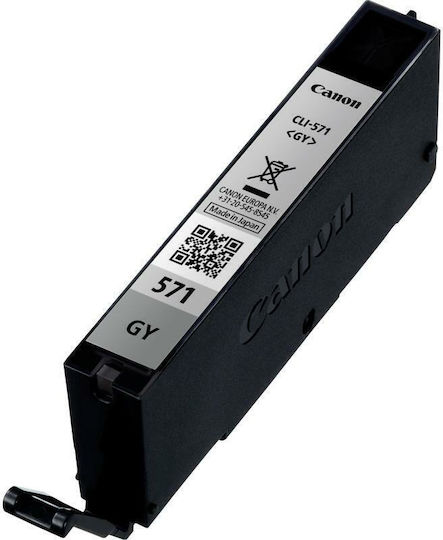 Canon CLI-571 Γνήσιο Μελάνι Εκτυπωτή InkJet Γκρι (0389C001)