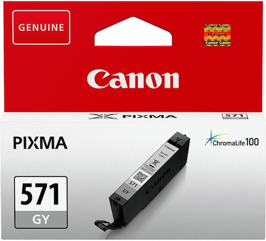 Canon CLI-571 Γνήσιο Μελάνι Εκτυπωτή InkJet Γκρι (0389C001)