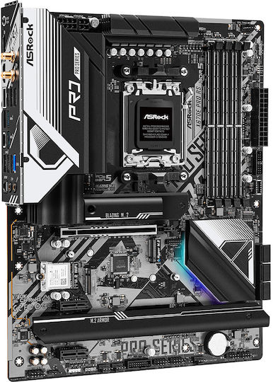 ASRock X670E Pro RS Wi-Fi Дънна платка ATX с AMD AM5 Сокет