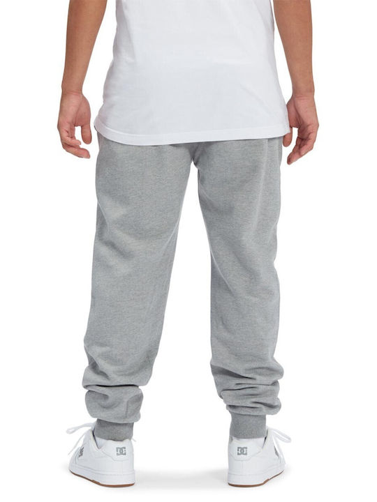 DC Riot 2 Sweatpants with Elastic Grey Heather