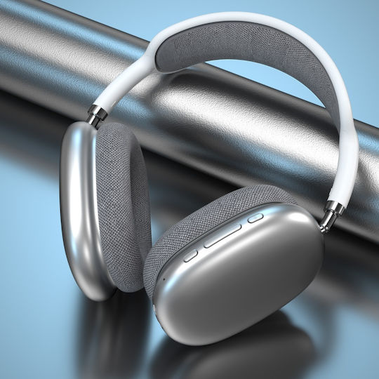 XO BE25 Bluetooth Wireless Over Ear Headphones with 8 hours of Operation Silver