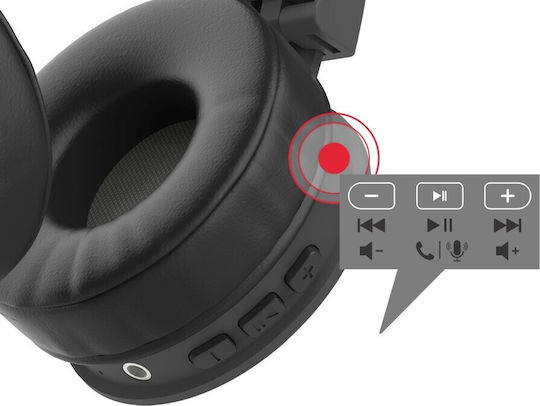HAMA Freedom Lit Fără fir Bluetooth On Ear Căști cu 8 ore de Funcționare Negre
