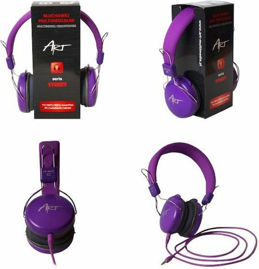 Art AP-60 Cu fir On Ear Căști Violet