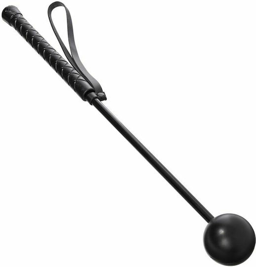 Sportsheets Sex & Mischief Shadow Ball Crop Paddle in Black Color
