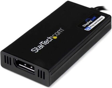 StarTech Конвертор USB-A мъжки към DisplayPort женски Черен 1бр USB32DP4K