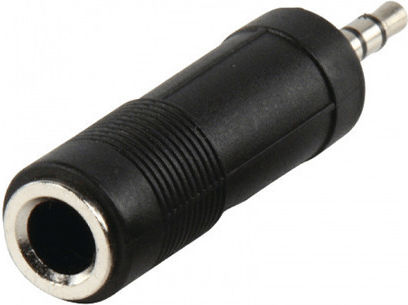 Tele AA-034 Μετατροπέας 3.5mm male σε 6.3mm female 1τμχ