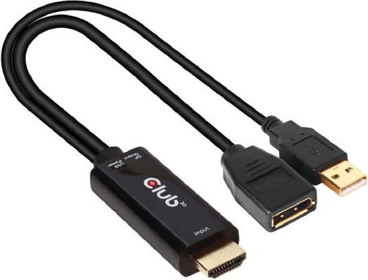 Club3D Μετατροπέας HDMI / micro USB male σε USB-C female 1τμχ CAC-1336