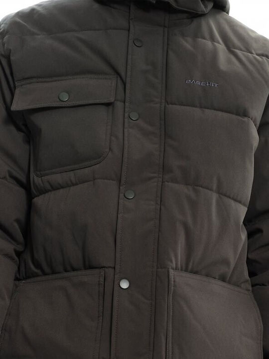 Χειμωνιάτικο Μπουφάν Puffer Olive