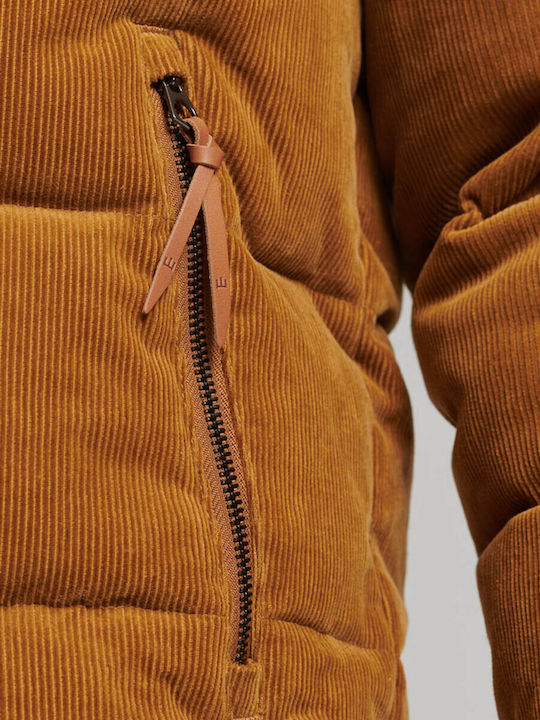 M D2 Winter Jacke Puffer Tabac Braun