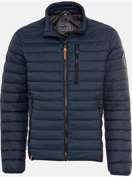 Χειμωνιάτικο Μπουφάν Puffer Navy Μπλε