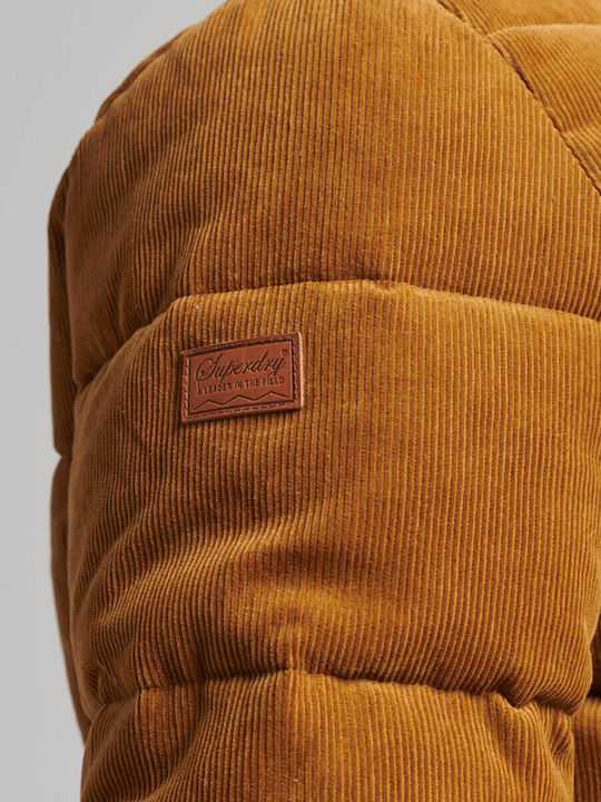 M D2 Winter Jacke Puffer Tabac Braun