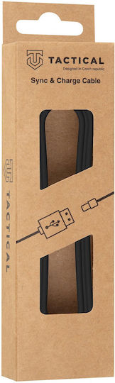 Tactical 012 USB 2.0 Кабел USB-C Мъжки - USB-C 15W Черен 2м 57983104156