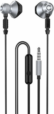 Dudao X2 Pro In-Ear Freihändig Kopfhörer mit Stecker 3.5mm Gray